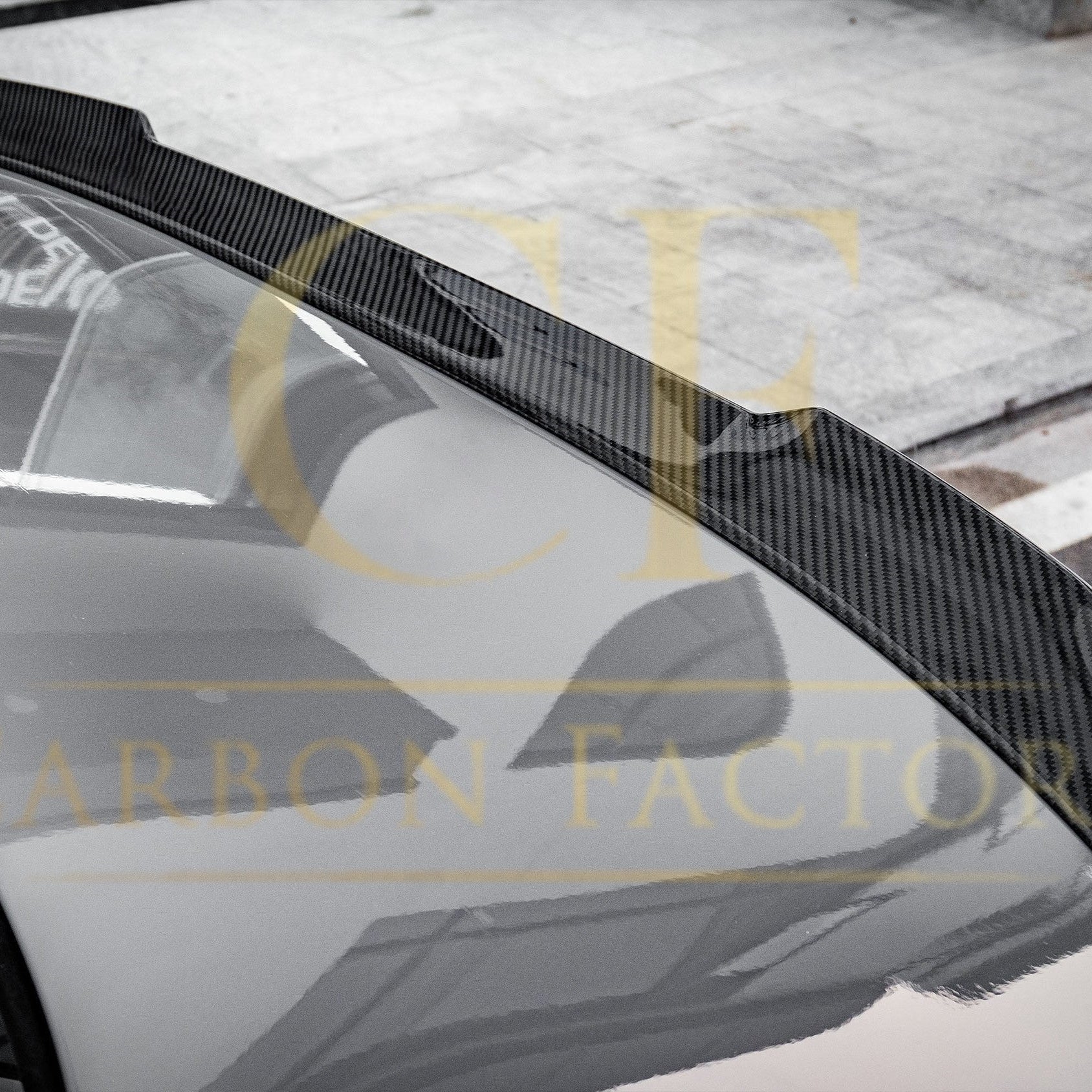 CS Style Pre-Preg Carbon Fibre Boot Spoiler for BMW 5 Series G30 F90 M5 17-23 - Carbon Factory