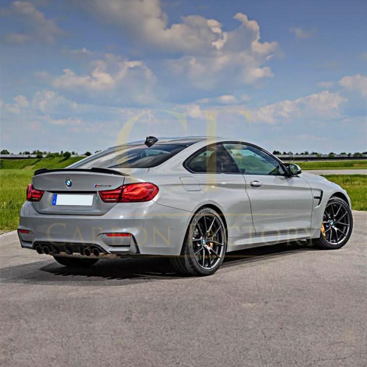 CS Style Pre-Preg Carbon Fibre Boot Spoiler for BMW F82 M4 Coupe 14-20 - Carbon Factory