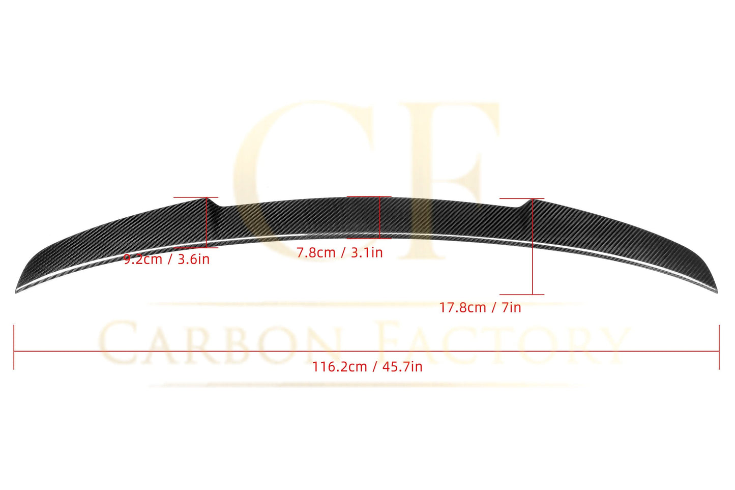 DS Style Pre-Preg Carbon Fibre Boot Spoiler for Audi A3 S3 RS3 Saloon 13-20 - Carbon Factory