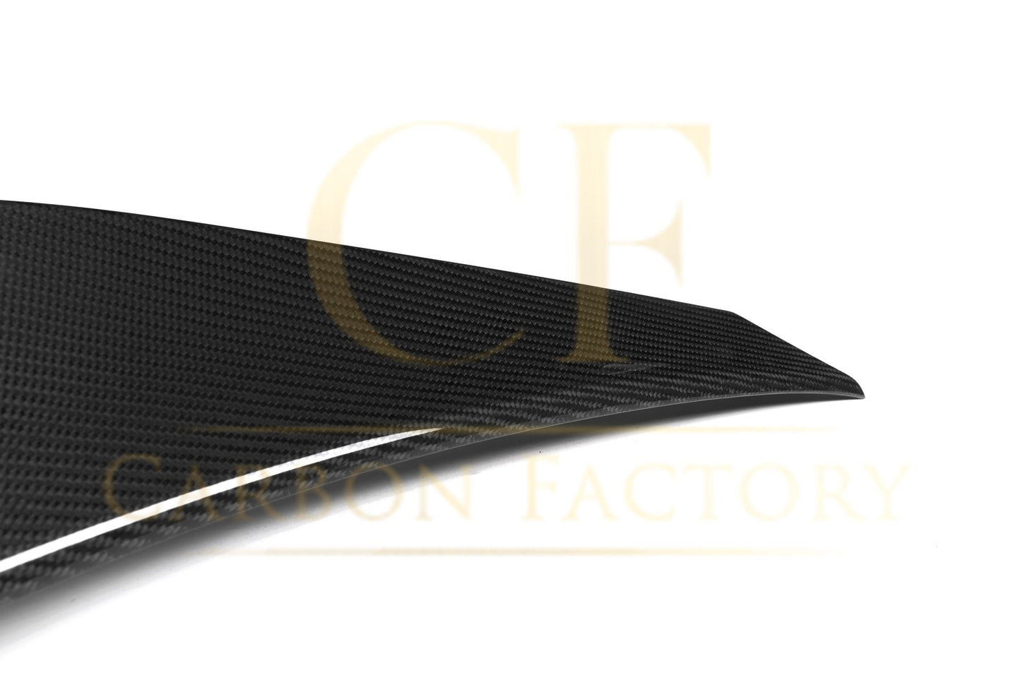 DS Style Pre-Preg Carbon Fibre Boot Spoiler for Mercedes Benz W205 C Class Saloon 15-21 - Carbon Factory