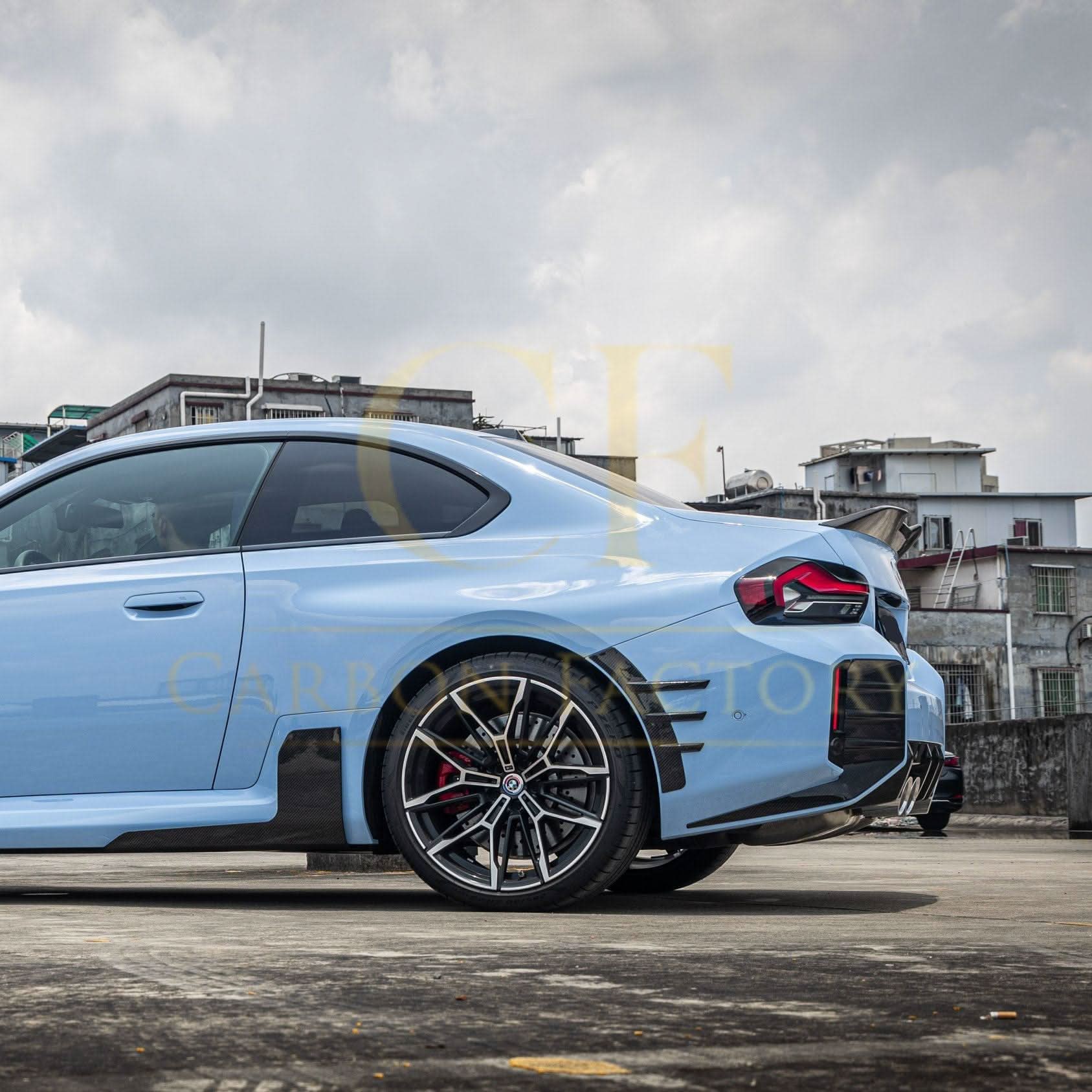 MP Style 1 Pre-Preg Carbon Fibre Boot Spoiler for BMW G87 M2 G42 2 Series 23-Present - Carbon Factory