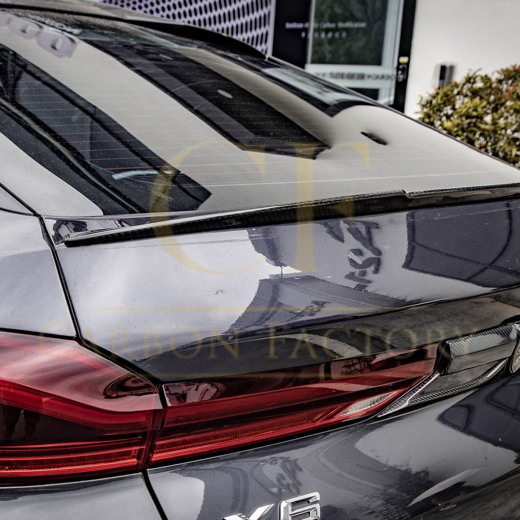 MP Style Pre-Preg Carbon Fibre Boot Spoiler for BMW G06 X6 X6M 20-Present - Carbon Factory