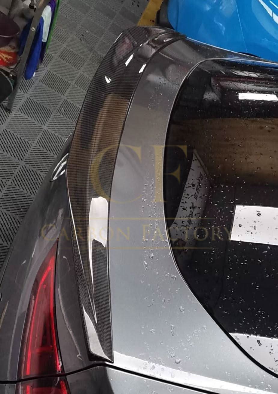 OEM Style Pre-Preg Carbon Fibre Boot Spoiler for Mercedes Benz W167 GLE Saloon 20-23 - Carbon Factory