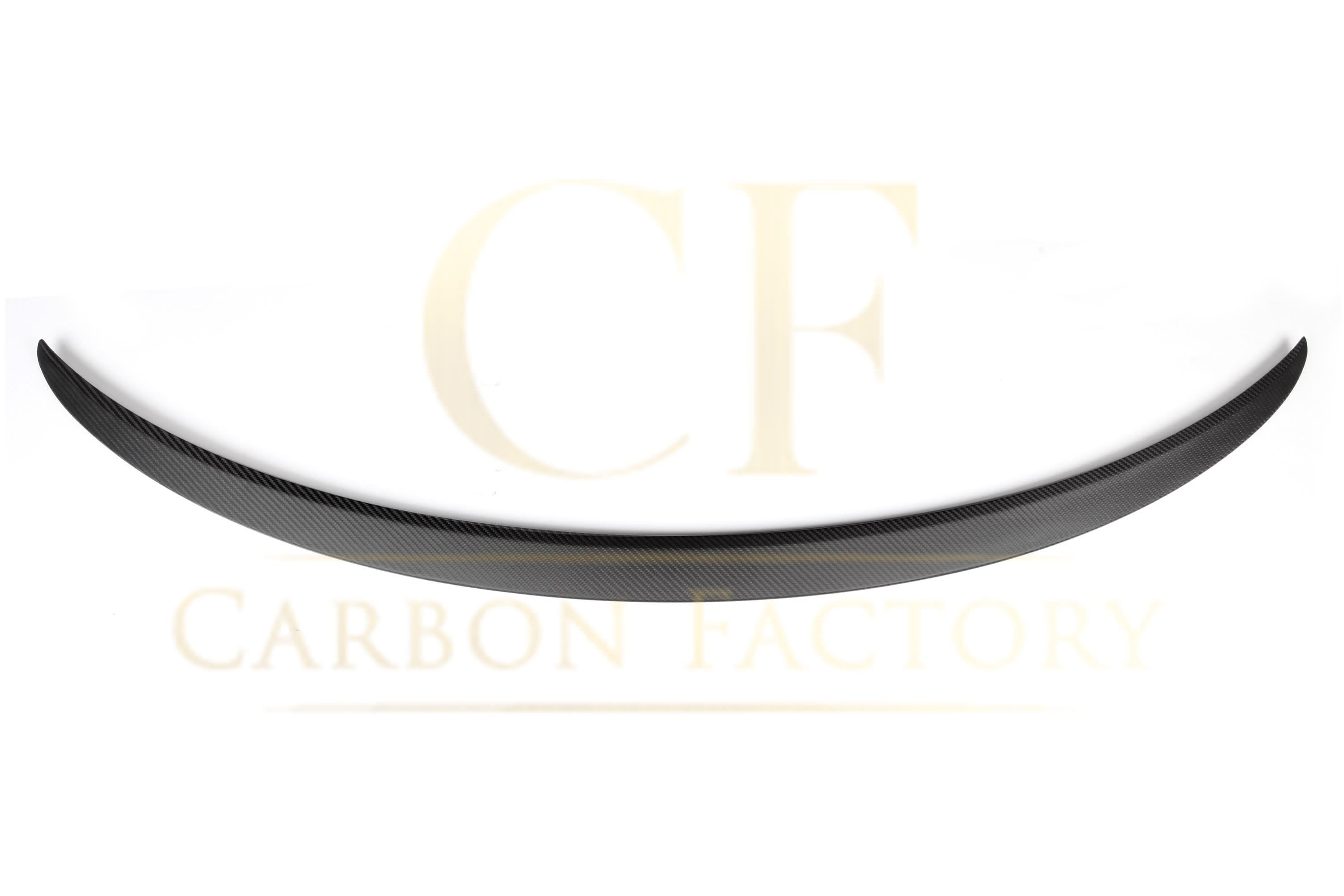 OEM Style Pre-Preg Matt Carbon Fibre Boot Spoiler for Tesla Model 3 16-23 - Carbon Factory