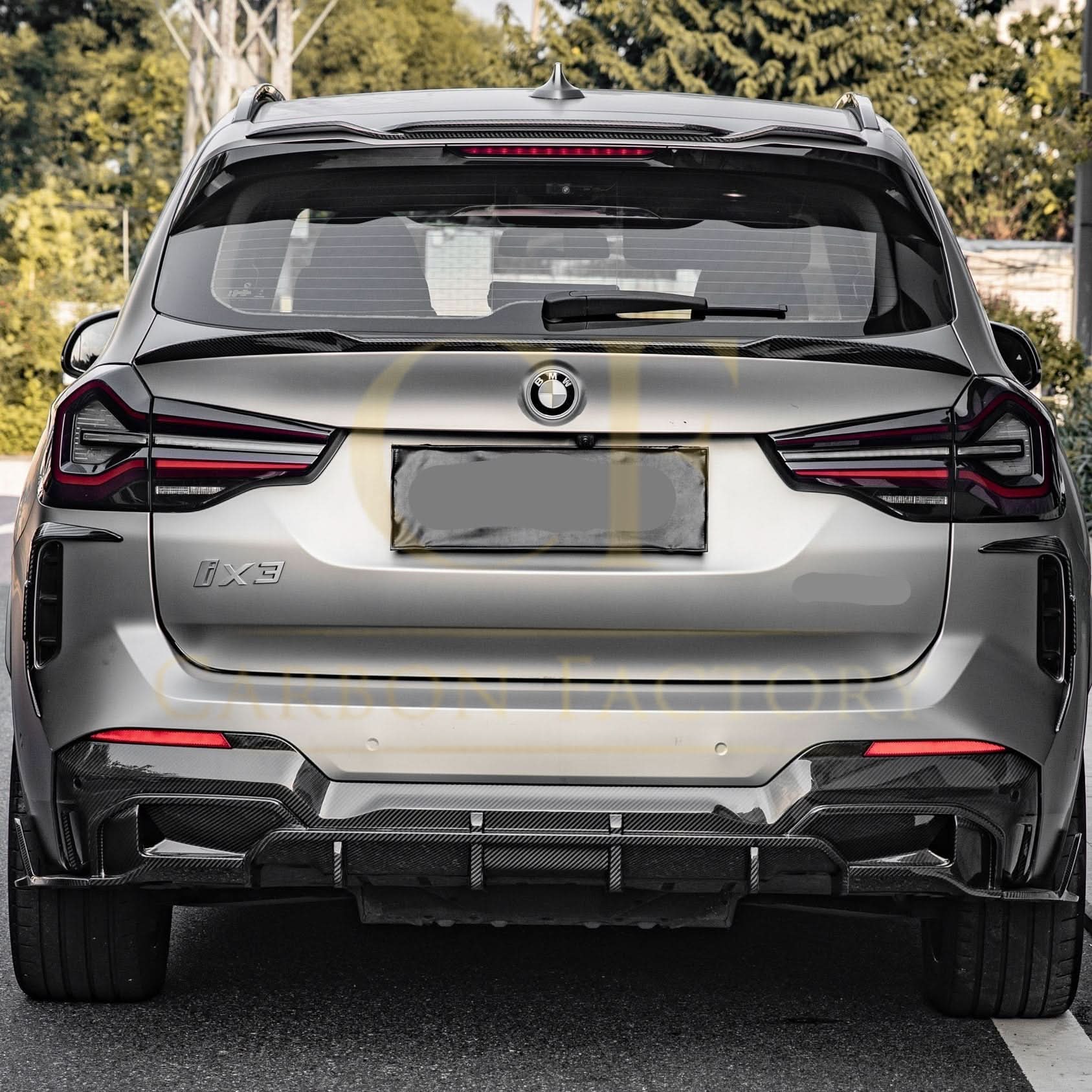 Pre-Preg Carbon Fibre Roof Spoiler for BMW G01 X3 G08 IX3 LCI 22-25 - Carbon Factory