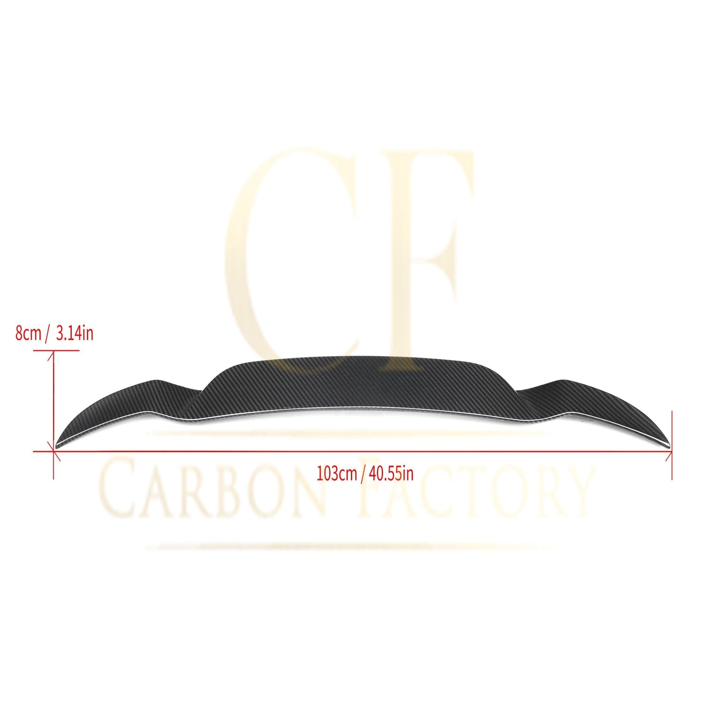 Pre-Preg Carbon Fibre Roof Spoiler for BMW G01 X3 G08 IX3 LCI 22-25 - Carbon Factory