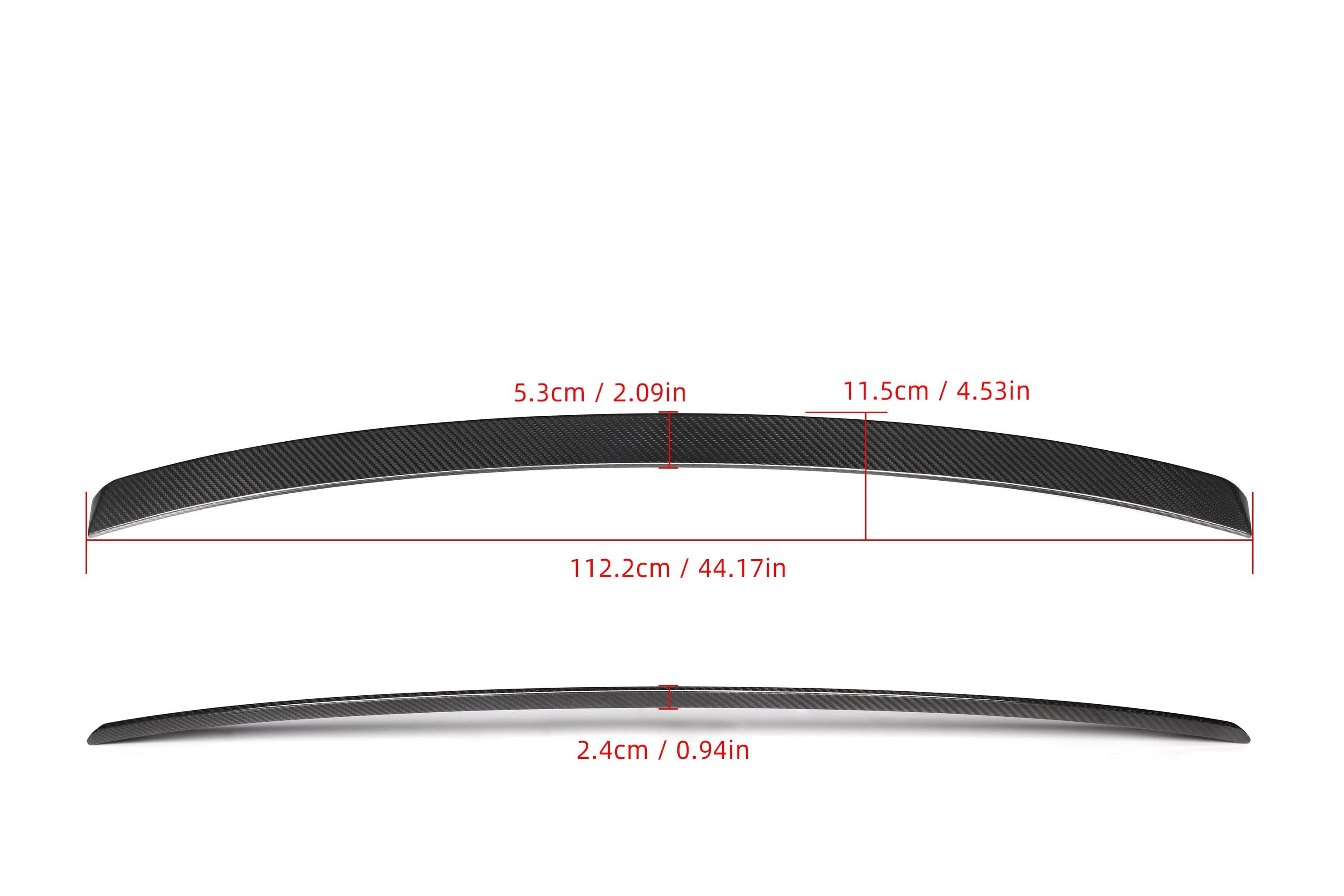 Pre-Preg Carbon Fibre Roof Spoiler for BMW G26 4 Series Gran Coupe i4 20-25 - Carbon Factory