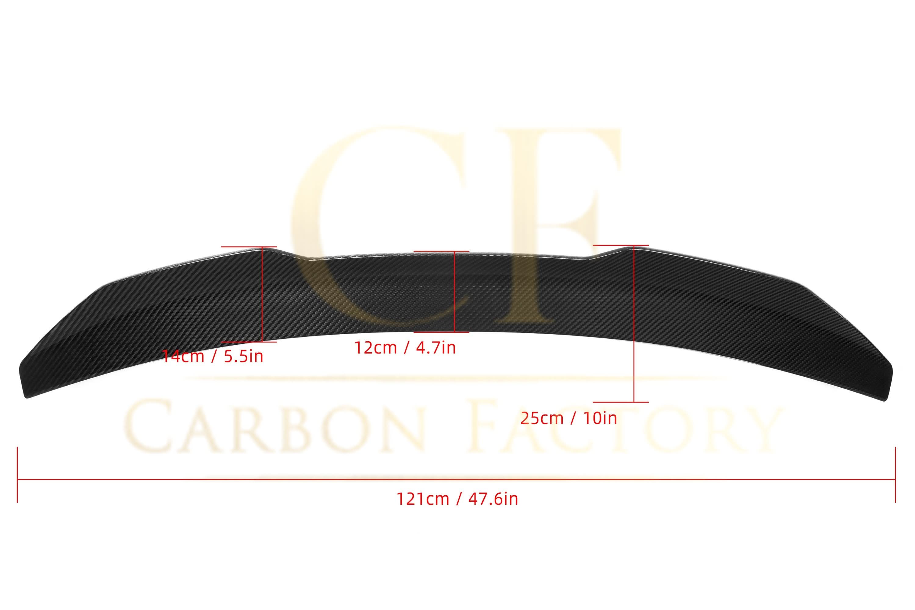 PSM Style Pre-Preg Carbon Fibre Boot Spoiler for Audi S4 B8 B8.5 08-15 - Carbon Factory
