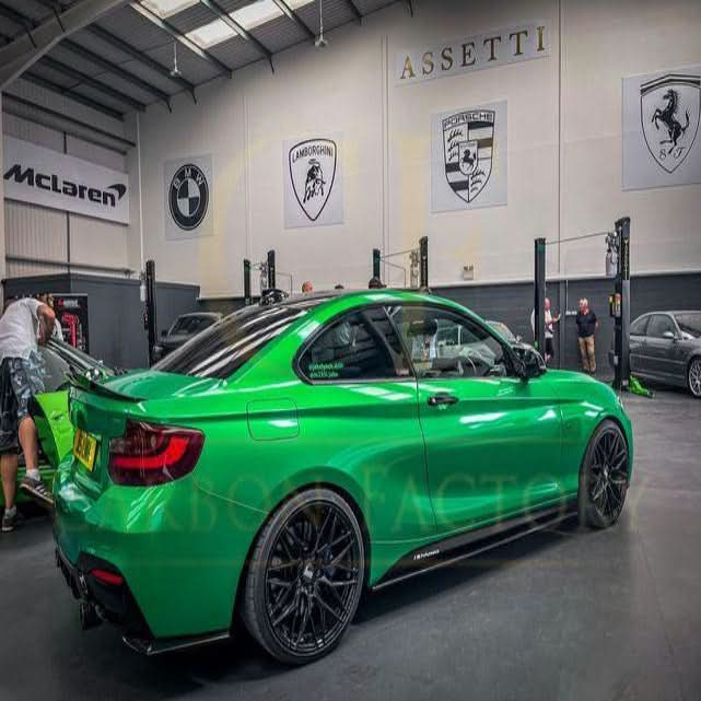 PSM Style Pre-Preg Carbon Fibre Boot Spoiler for BMW 2 Series F22 F87 M2 13-21 - Carbon Factory