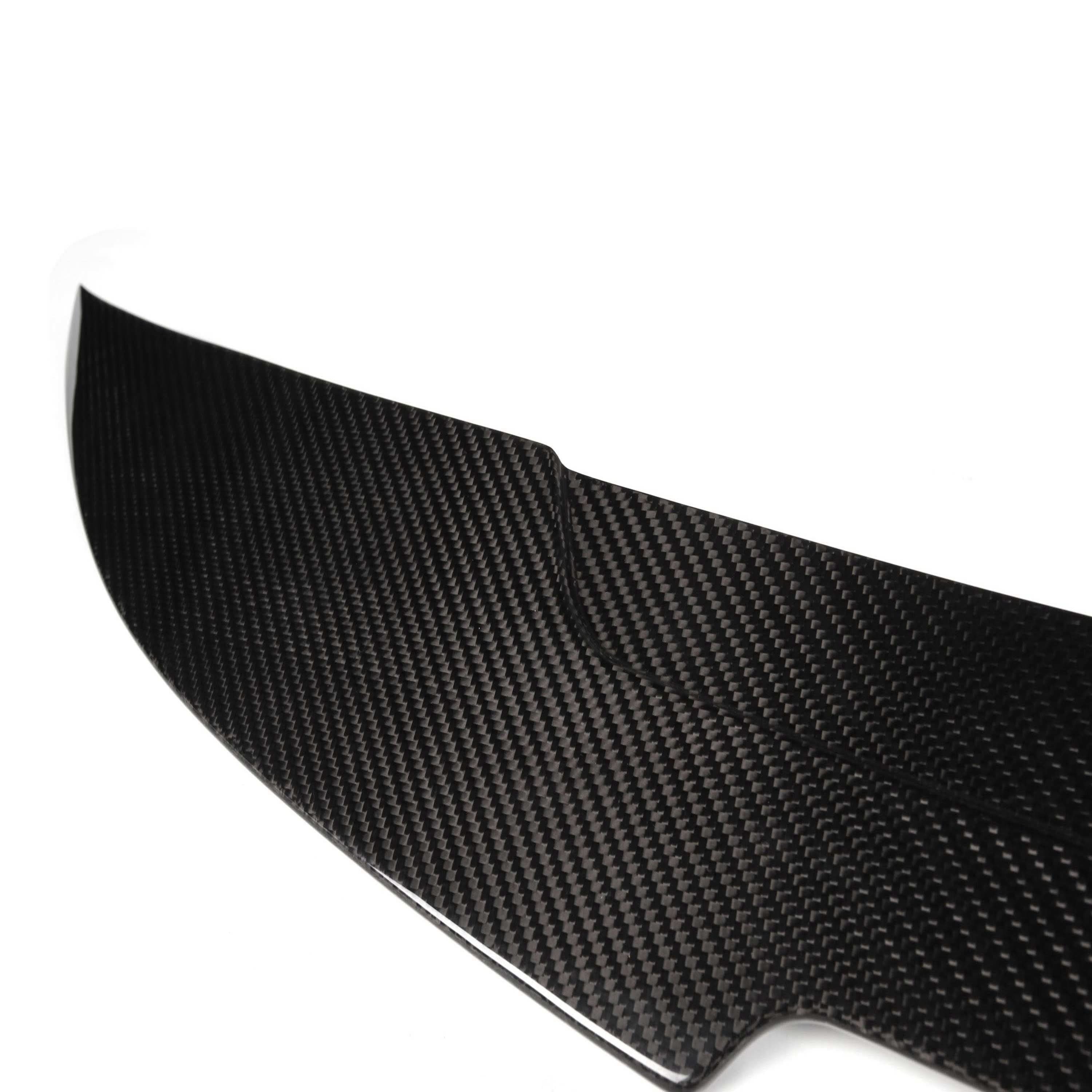 PSM Style Pre-Preg Carbon Fibre Boot Spoiler for BMW 3 Series E93 Convertible inc M3 07-13 - Carbon Factory