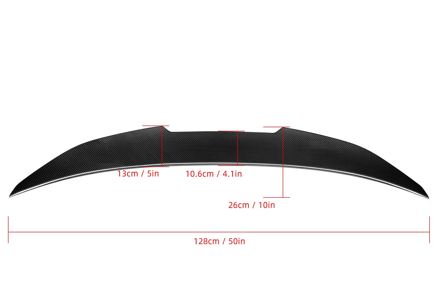 PSM Style Pre-Preg Carbon Fibre Boot Spoiler for BMW 3 Series E93 Convertible inc M3 07-13 - Carbon Factory