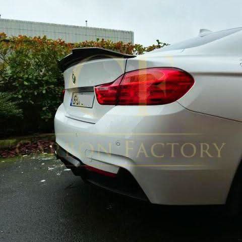 PSM Style Pre-Preg Carbon Fibre Boot Spoiler for BMW 4 Series F32 Coupe 14-20 - Carbon Factory