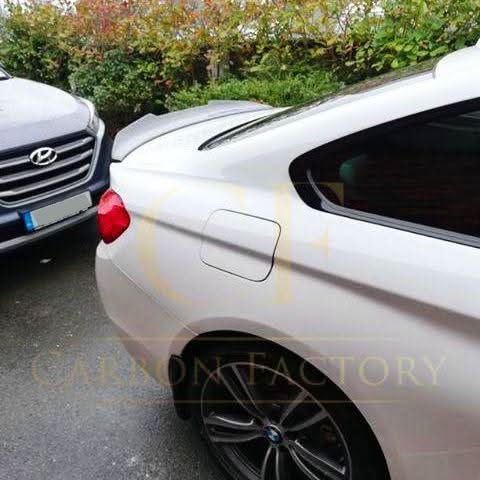 PSM Style Pre-Preg Carbon Fibre Boot Spoiler for BMW 4 Series F32 Coupe 14-20 - Carbon Factory