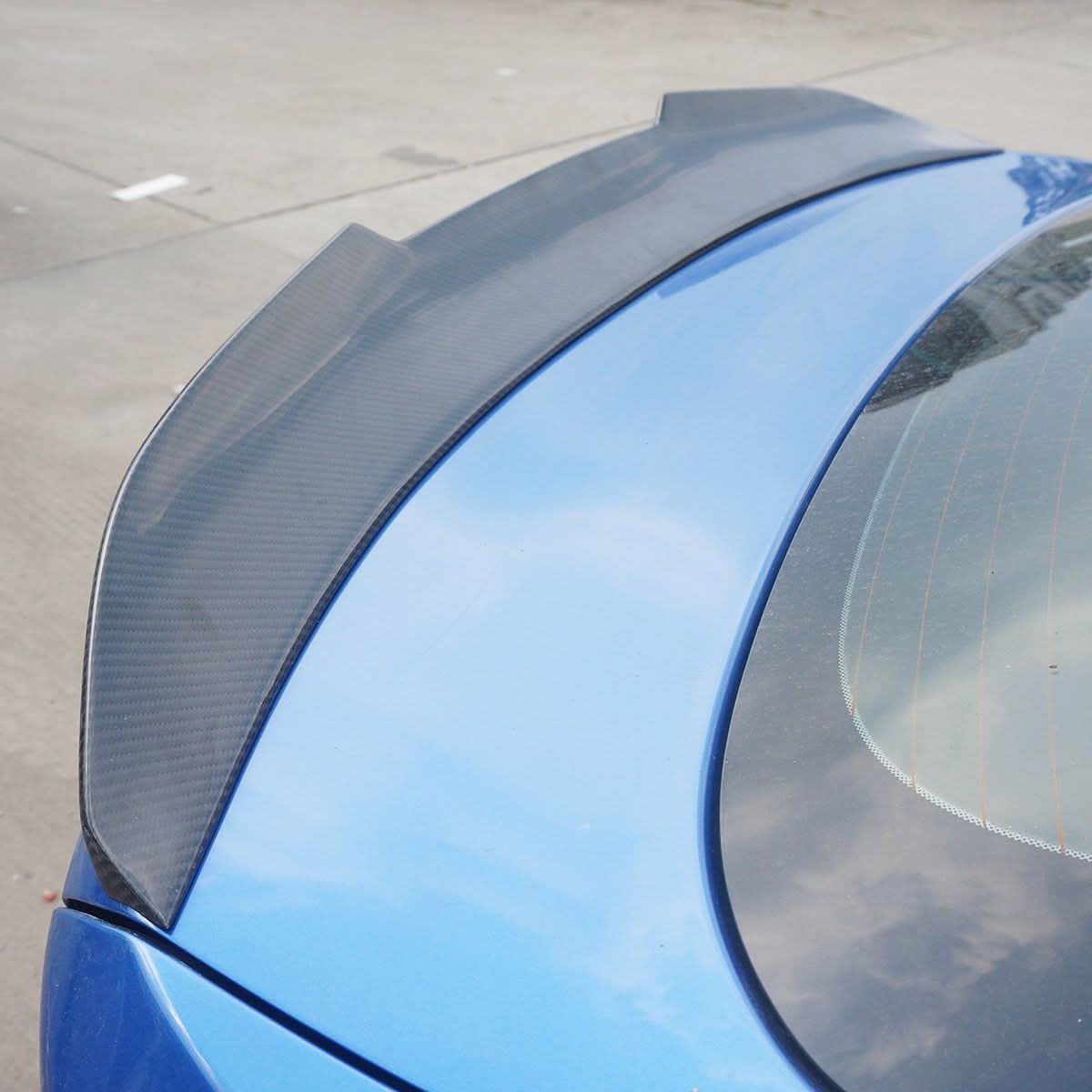 Carbon Fiber PSM Style Trunk Spoiler For 2014-2020 BMW F36 4 Series Gran Coupe – Glossy UV-Coated, Stick-On