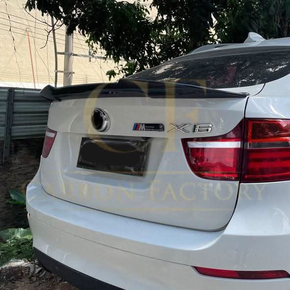 PSM Style Pre-Preg Carbon Fibre Boot Spoiler for BMW F16 X6 F86 X6M 15-18 - Carbon Factory
