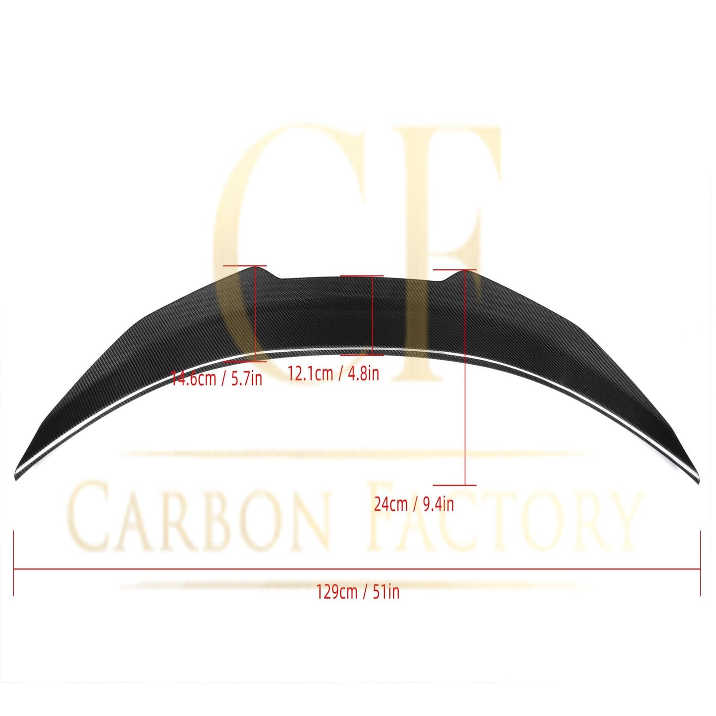 PSM Style Pre-Preg Carbon Fibre Boot Spoiler for BMW G30 5 Series F90 M5 17-23 - Carbon Factory