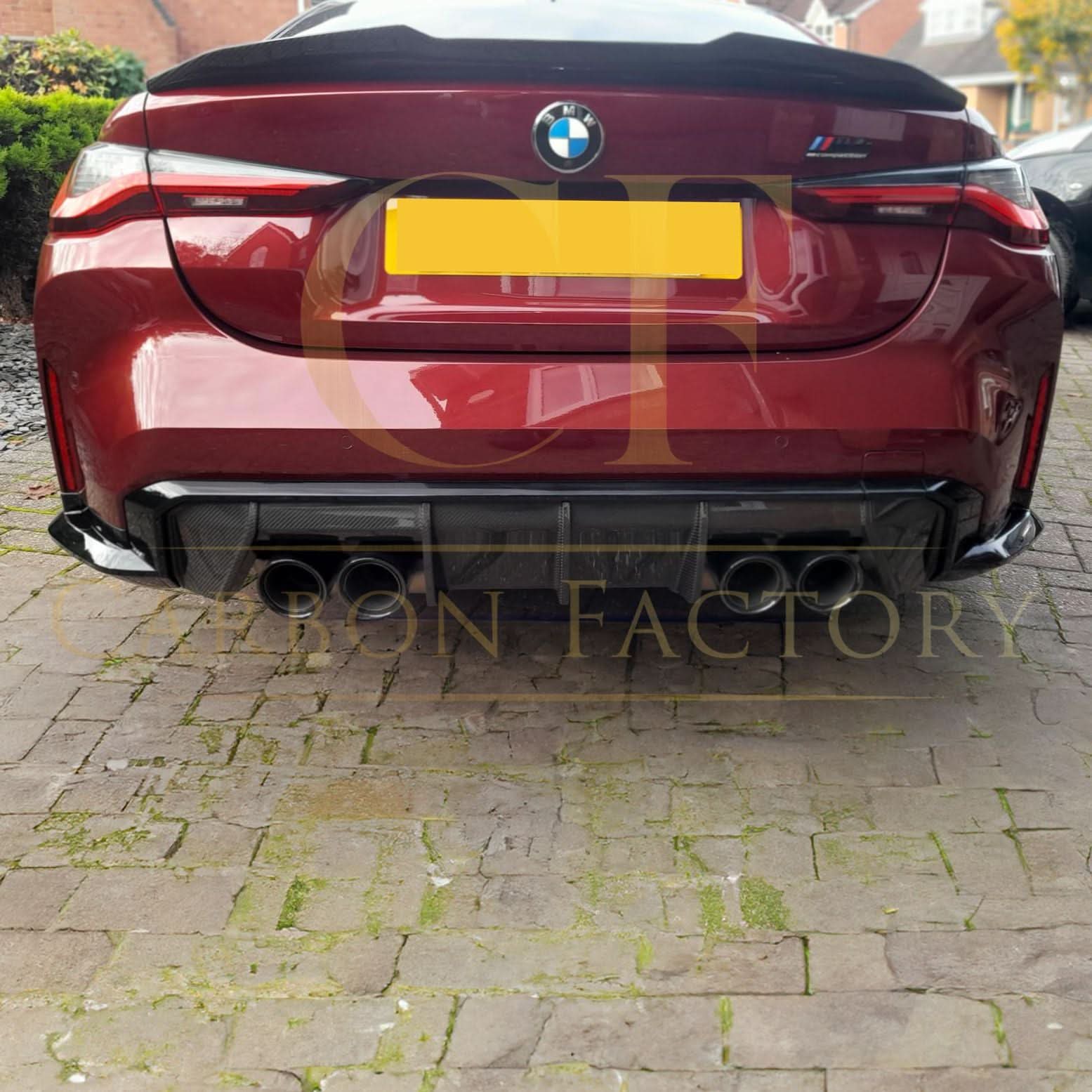 PSM Style Pre-Preg Carbon Fibre Boot Spoiler for BMW G82 M4 G22 4 Series 20-Present - Carbon Factory