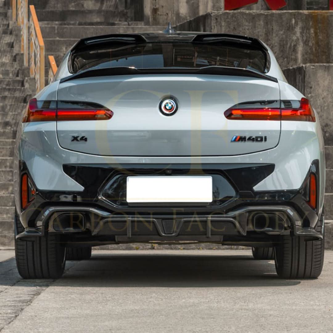 SQ Style Pre-Preg Carbon Fibre Boot Spoiler for BMW G02 X4 F98 X4M 2019-Present - Carbon Factory