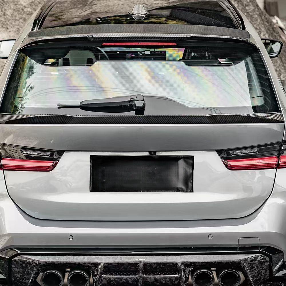 SQ Style Pre-Preg Carbon Fibre Boot Spoiler for BMW G81 M3 G21 3 Series Touring 19-Present - Carbon Factory