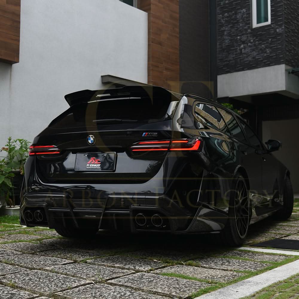 SQ Style Pre-Preg Carbon Fibre Roof Spoiler for BMW G99 M5 2025-Present - Carbon Factory