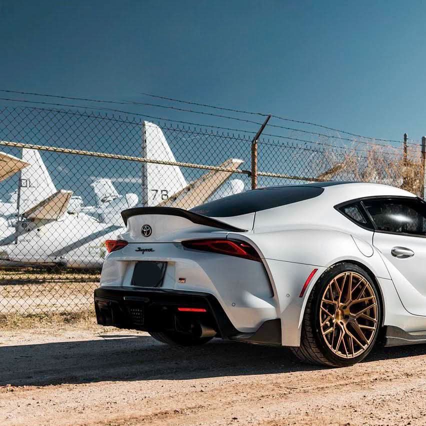 TRD Style Pre-Preg Carbon Fibre Rear Spoiler for Toyota A90 Supra 19-Present - Carbon Factory