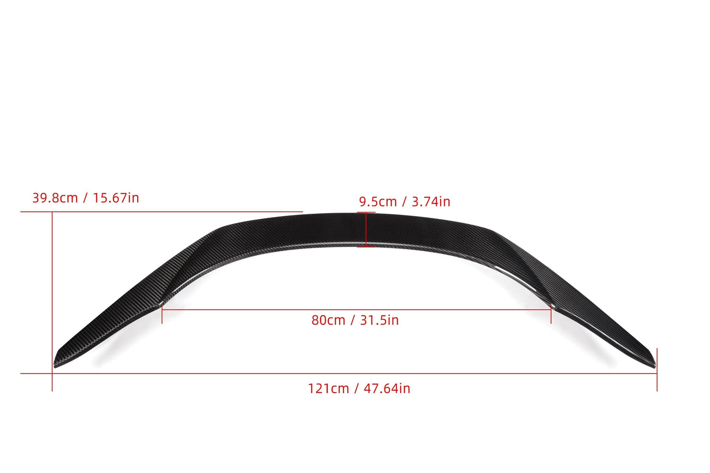 TRD Style Pre-Preg Carbon Fibre Rear Spoiler for Toyota A90 Supra 19-Present - Carbon Factory