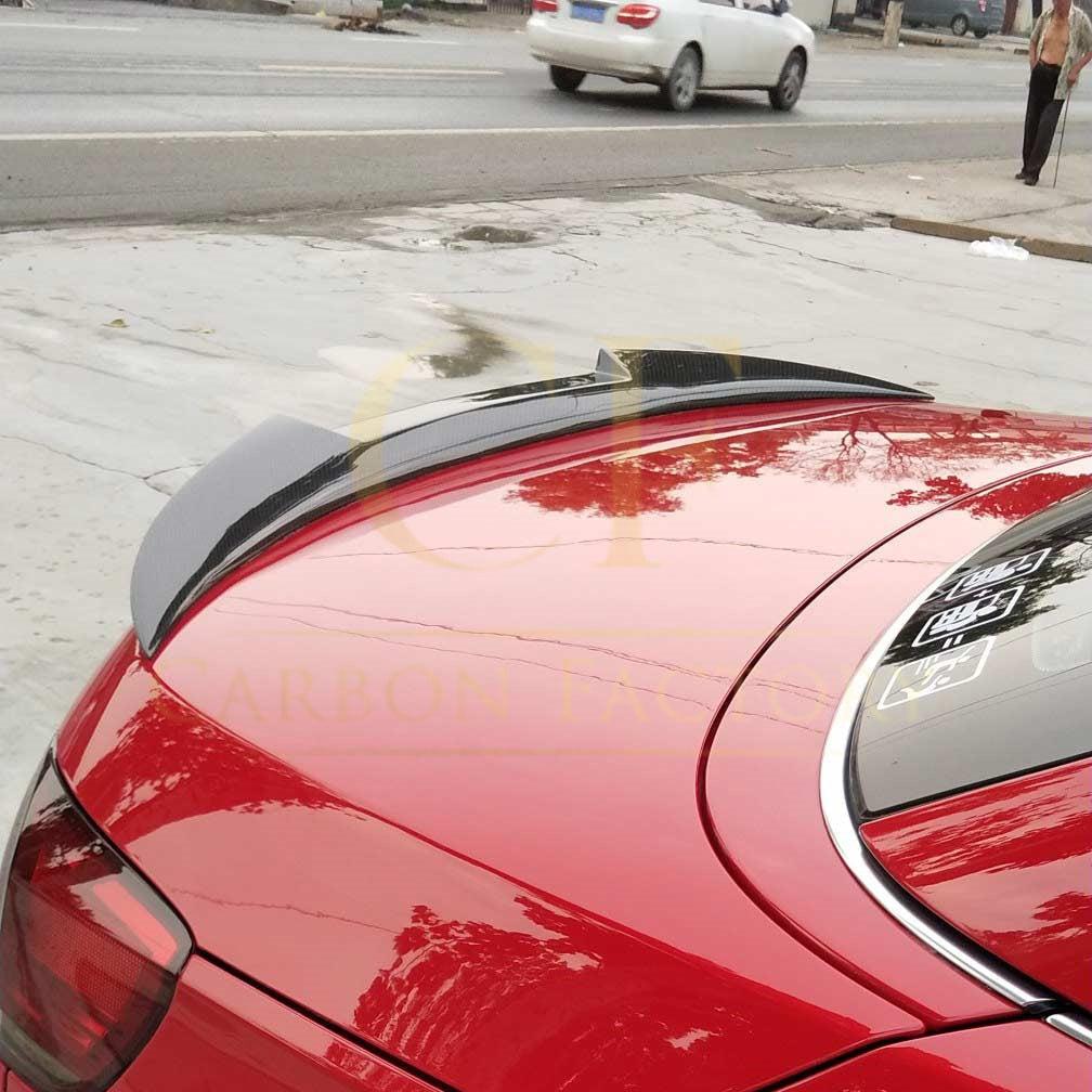 V Style Pre-Preg Carbon Fibre Boot Spoiler for BMW 3 Series E93 Convertible inc M3 07-13 - Carbon Factory