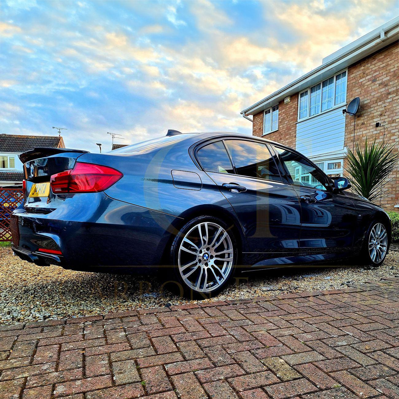 V Style Pre-Preg Carbon Fibre Boot Spoiler for BMW 3 Series F30 F80 Saloon inc M3 13-18 - Carbon Factory