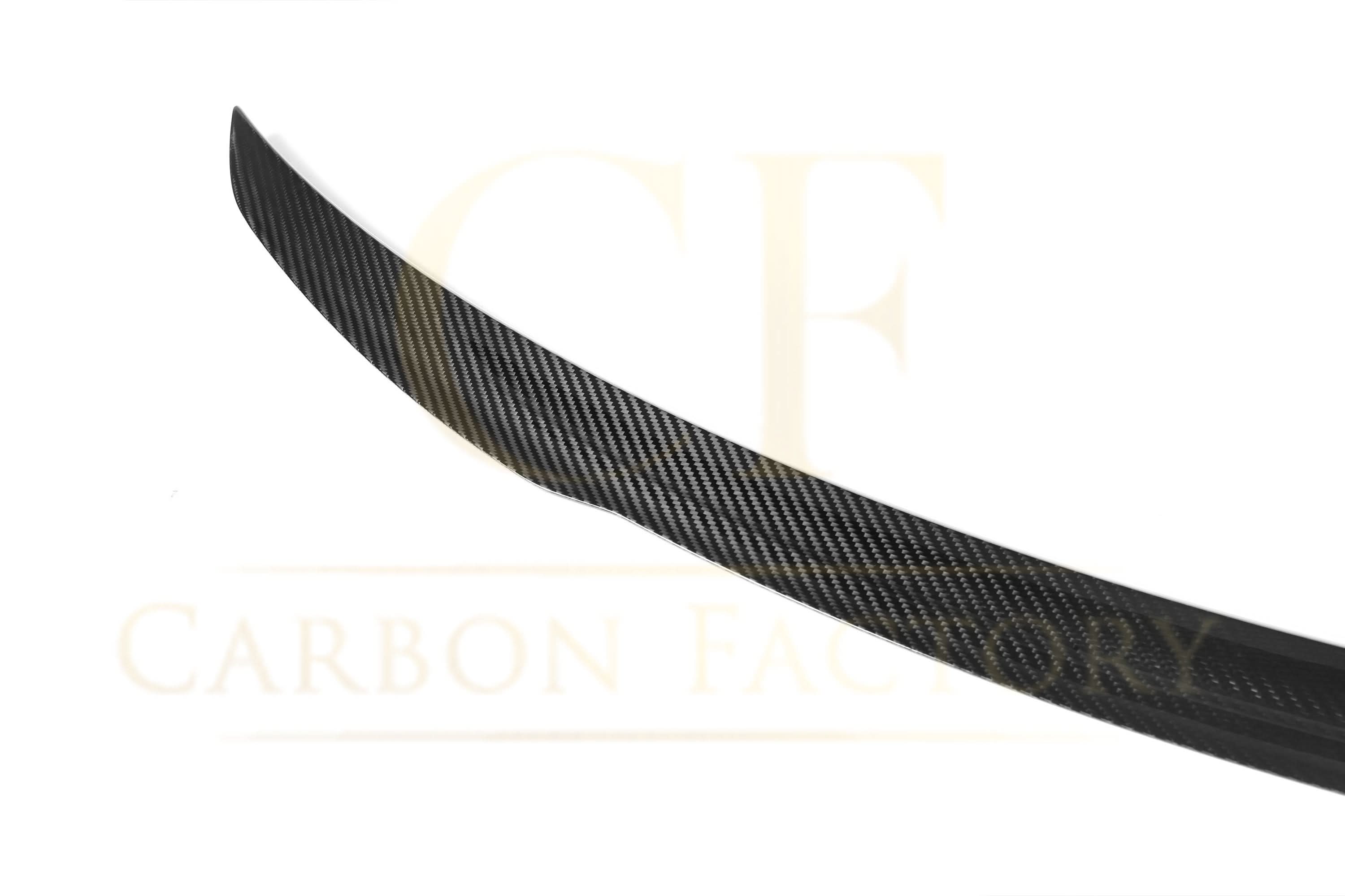 X Style Pre-Preg Carbon Fibre Boot Spoiler for Mercedes Benz W177 A Class Saloon 18-Present - Carbon Factory