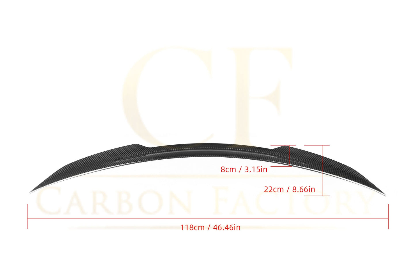 X Style Pre-Preg Carbon Fibre Boot Spoiler for Mercedes Benz W177 A Class Saloon 18-Present - Carbon Factory