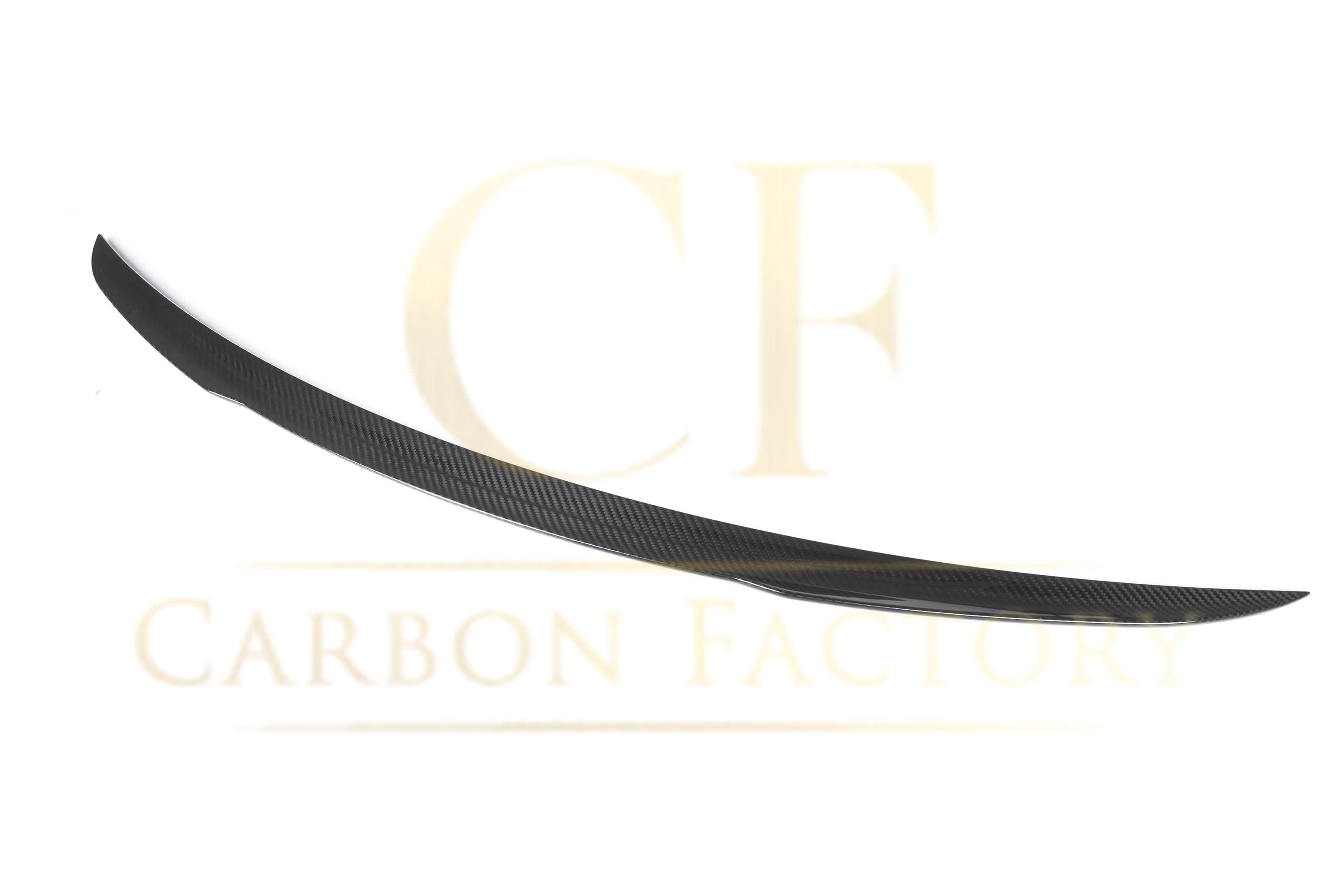 X Style Pre-Preg Carbon Fibre Boot Spoiler for Mercedes Benz W213 E Class Saloon 17-Present - Carbon Factory