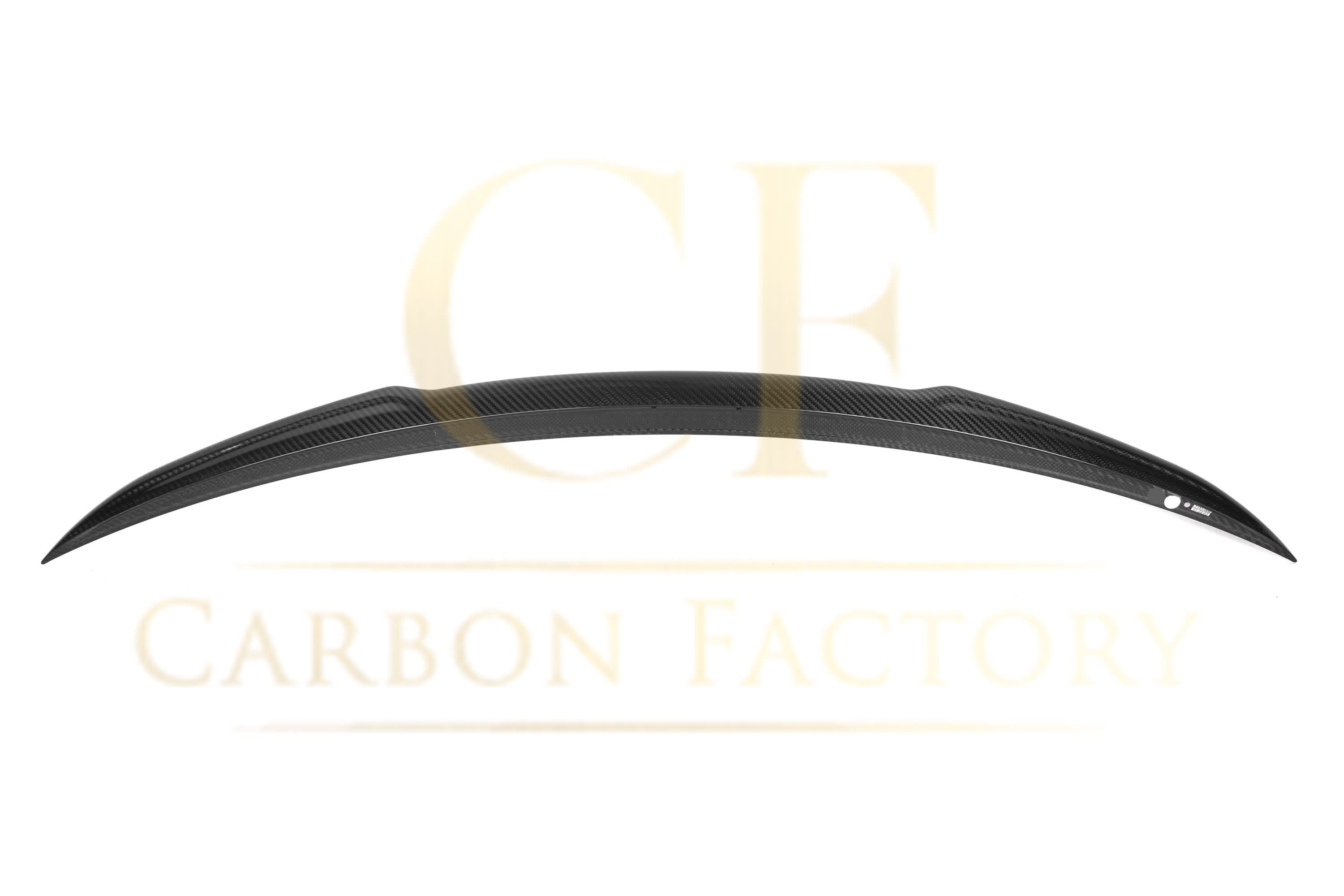 X Style Pre-Preg Carbon Fibre Boot Spoiler for Mercedes Benz W213 E Class Saloon 17-Present - Carbon Factory