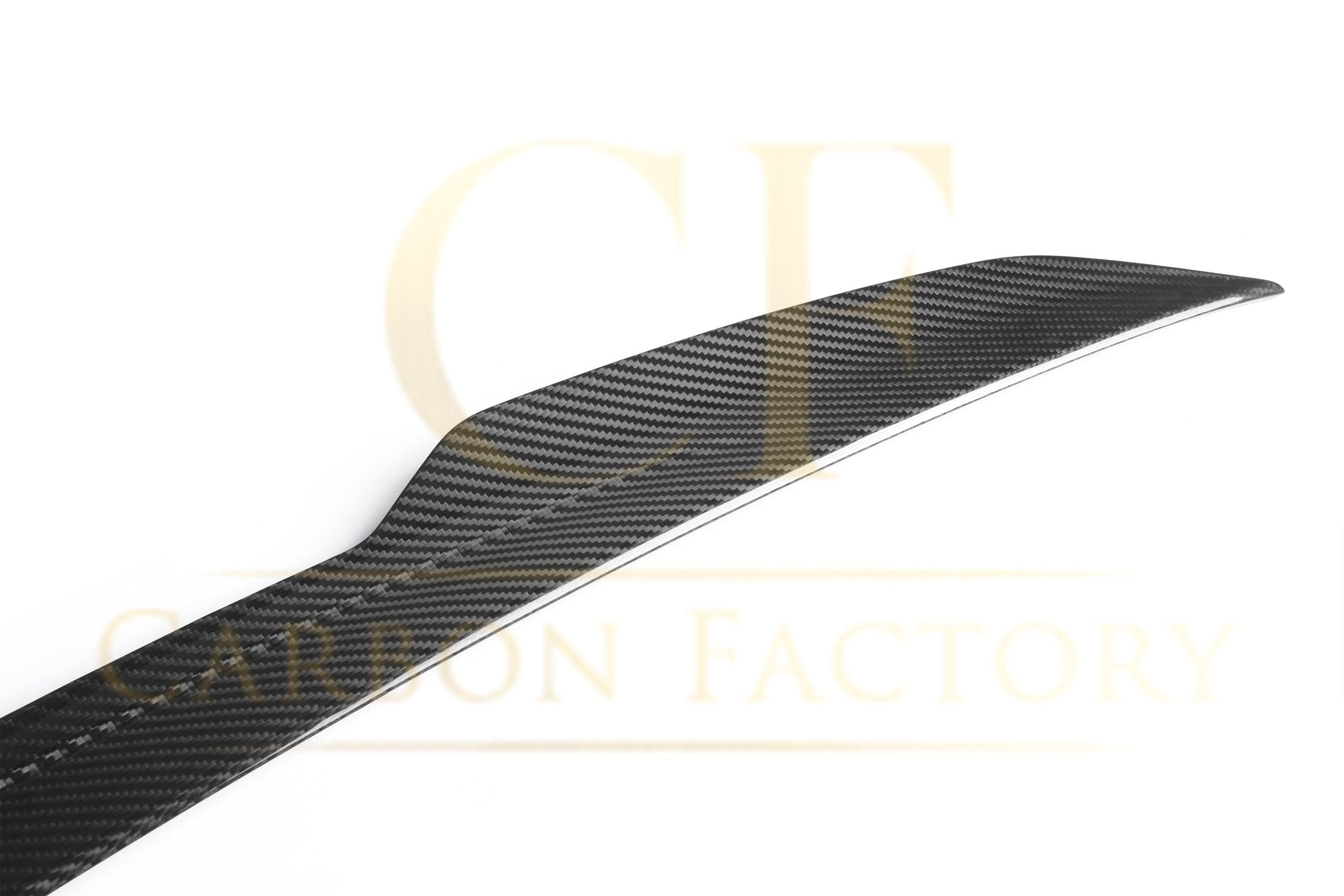 X Style Pre-Preg Carbon Fibre Boot Spoiler for Mercedes Benz W222 S Class Saloon 14-20 - Carbon Factory
