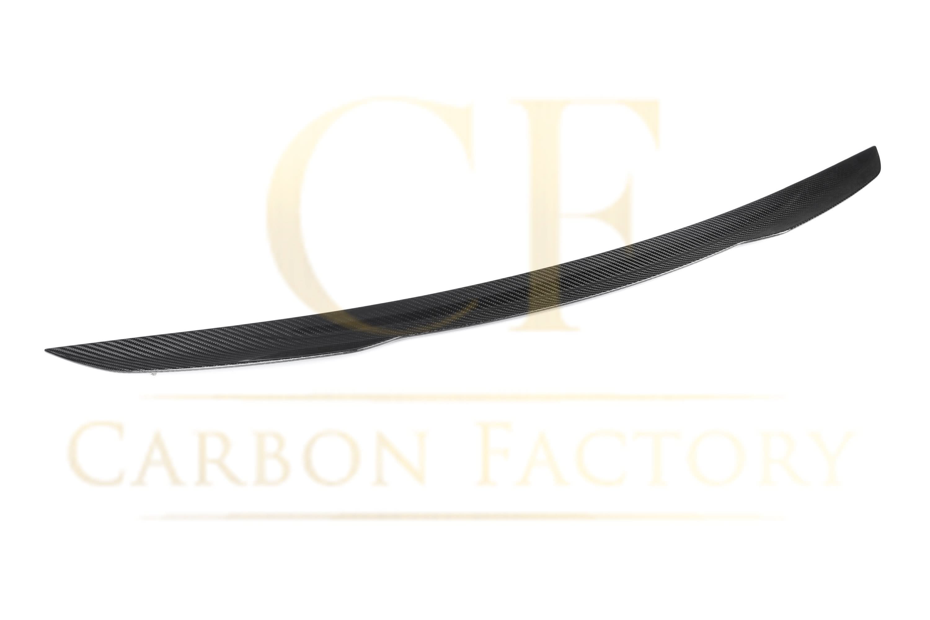 X Style Pre-Preg Carbon Fibre Boot Spoiler for Mercedes Benz W222 S Class Saloon 14-20 - Carbon Factory