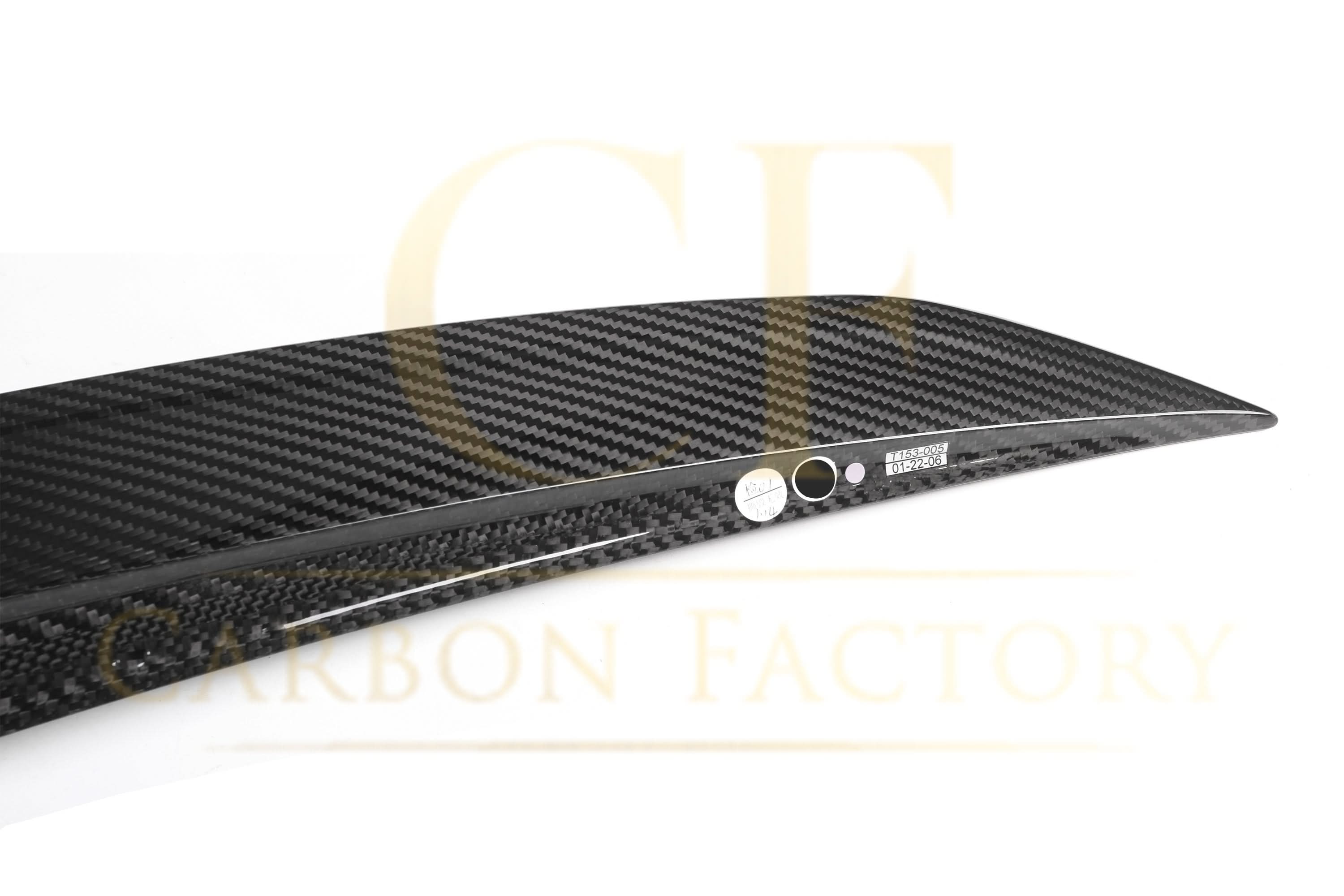 X Style Pre-Preg Carbon Fibre Boot Spoiler for Mercedes Benz W222 S Class Saloon 14-20 - Carbon Factory