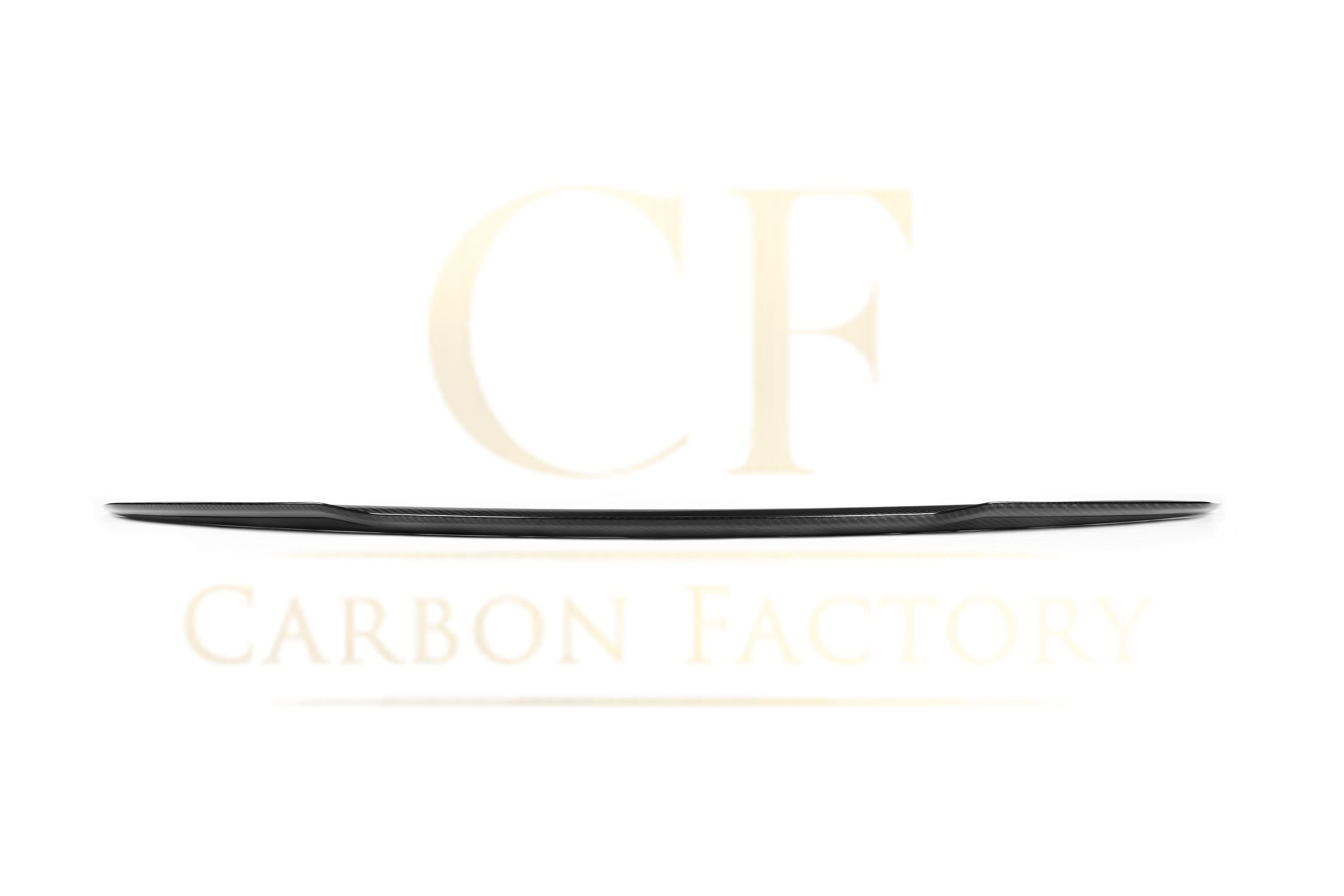 X Style Pre-Preg Carbon Fibre Boot Spoiler for Mercedes Benz W223 S Class Saloon 19-Present - Carbon Factory