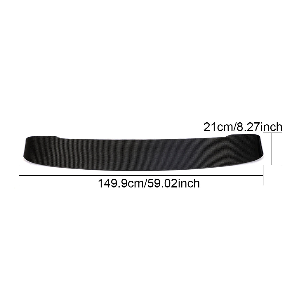 V Style Carbon Fibre Roof Spoiler for VW T6 Multivan 15-20 - Carbon Factory