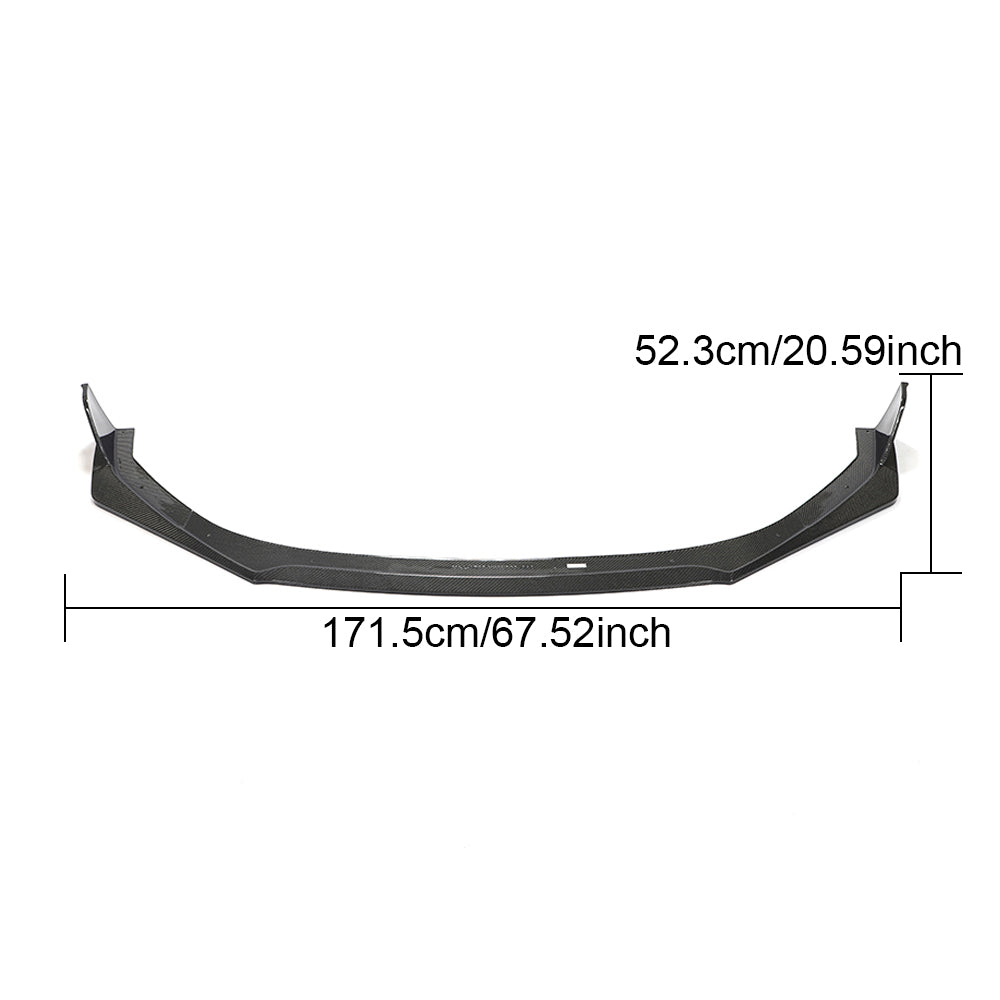 ST Style Carbon Fibre Front Splitter for Toyota GR86 22-Present - Carbon Factory