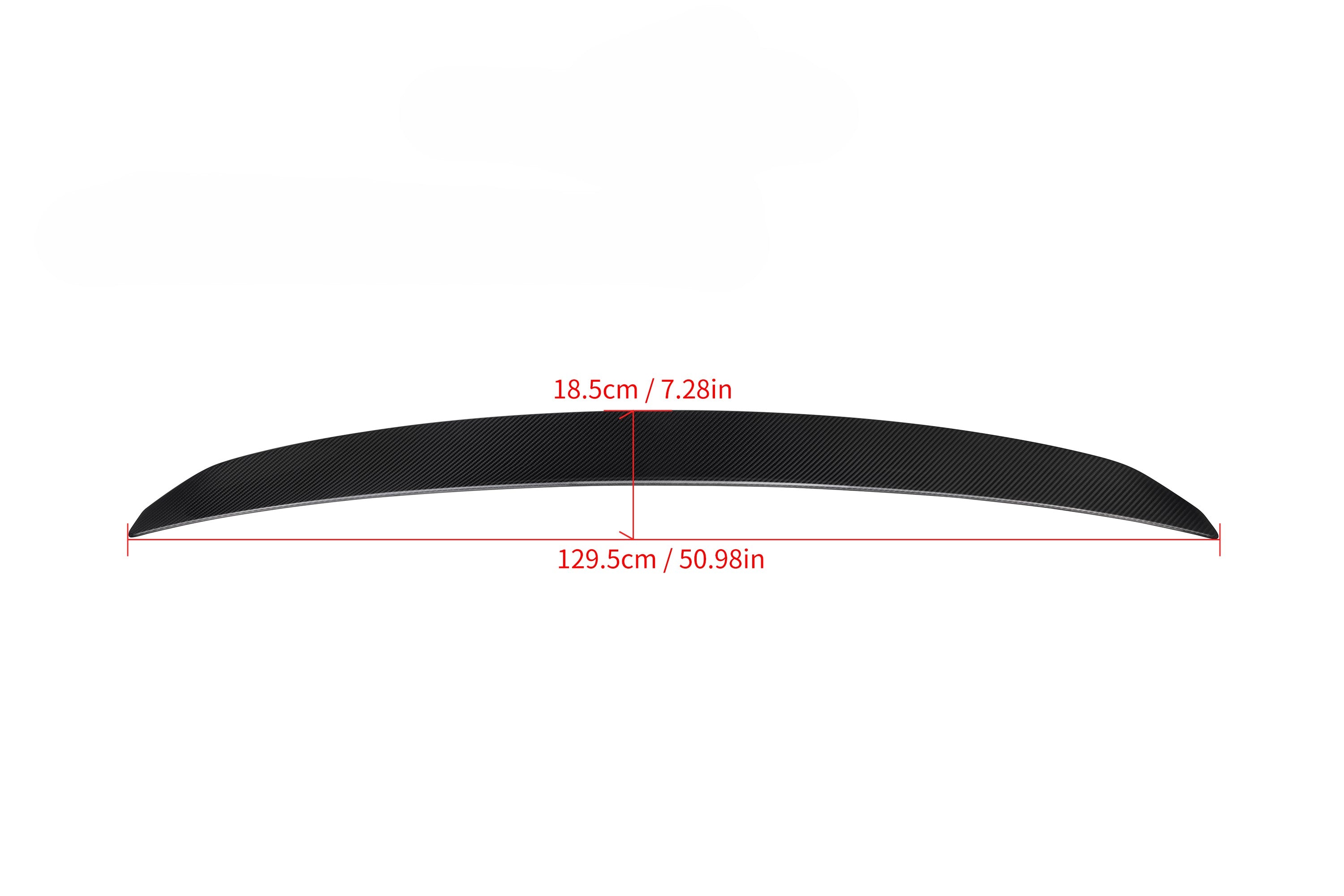 MP Style Pre-Preg Carbon Fibre Rear Spoiler for BMW G60 5 Series G90 M5 24-Present - Carbon Factory