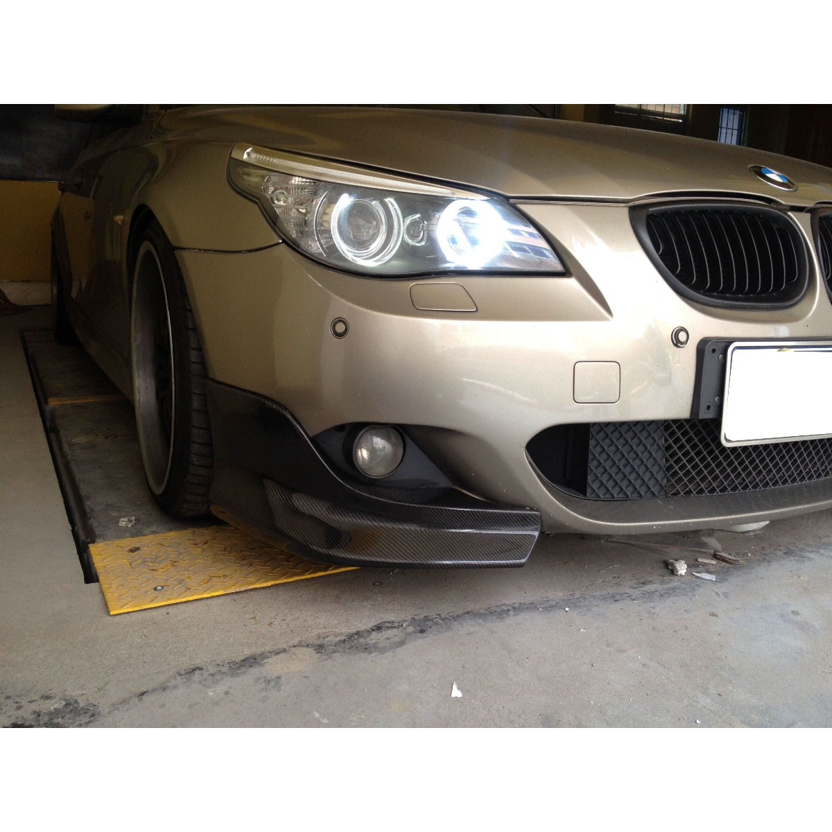 Carbon Fibre Front Bumper Covers for BMW E60 5 Series 03-10 - Carbon Factory