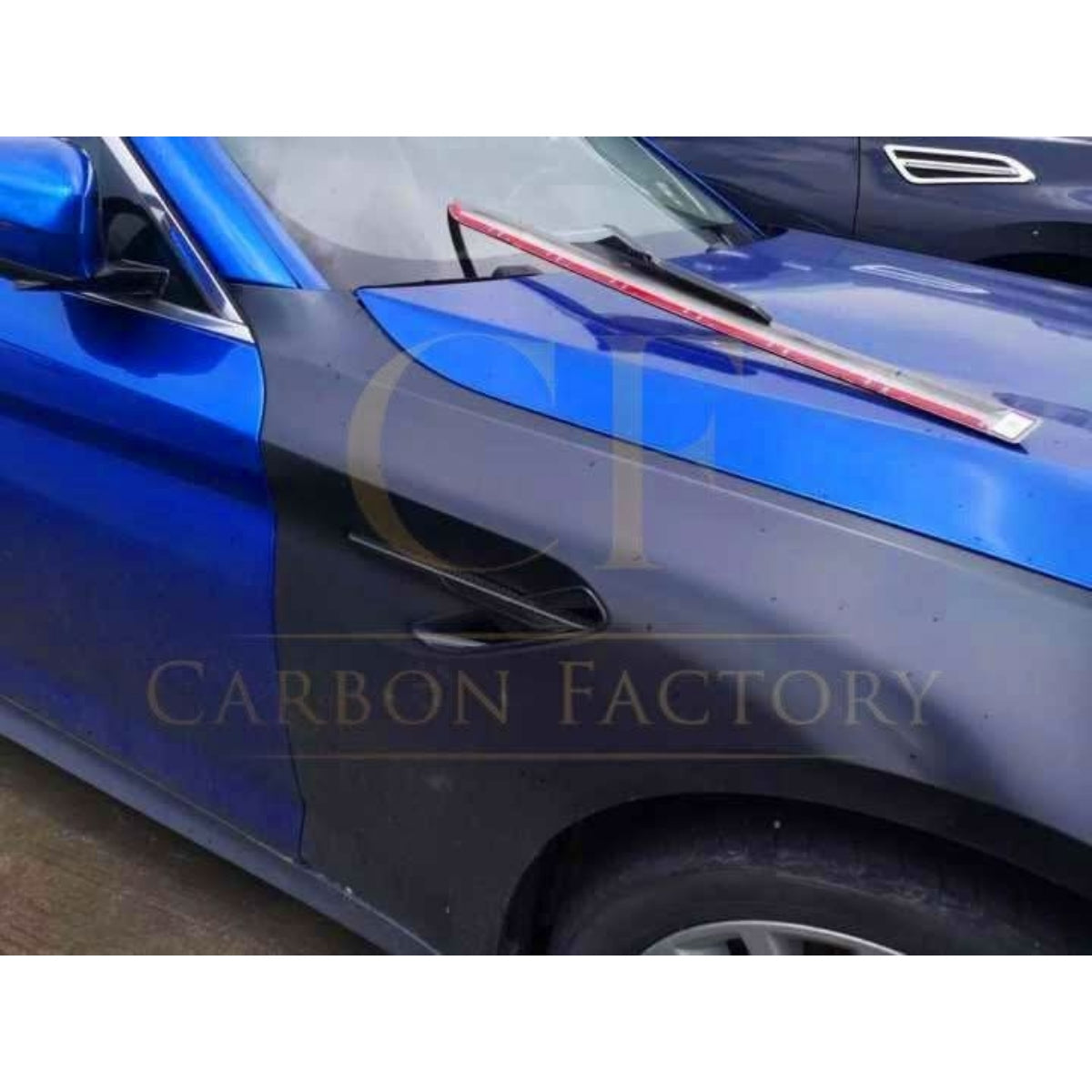 Carbon Fibre Side Fender Trims for BMW F90 M5 17-20 - Carbon Factory