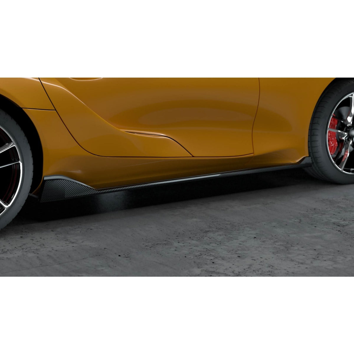 MZ Style Carbon Fibre Side Skirts for Toyota A90 Supra 19-Present - Carbon Factory