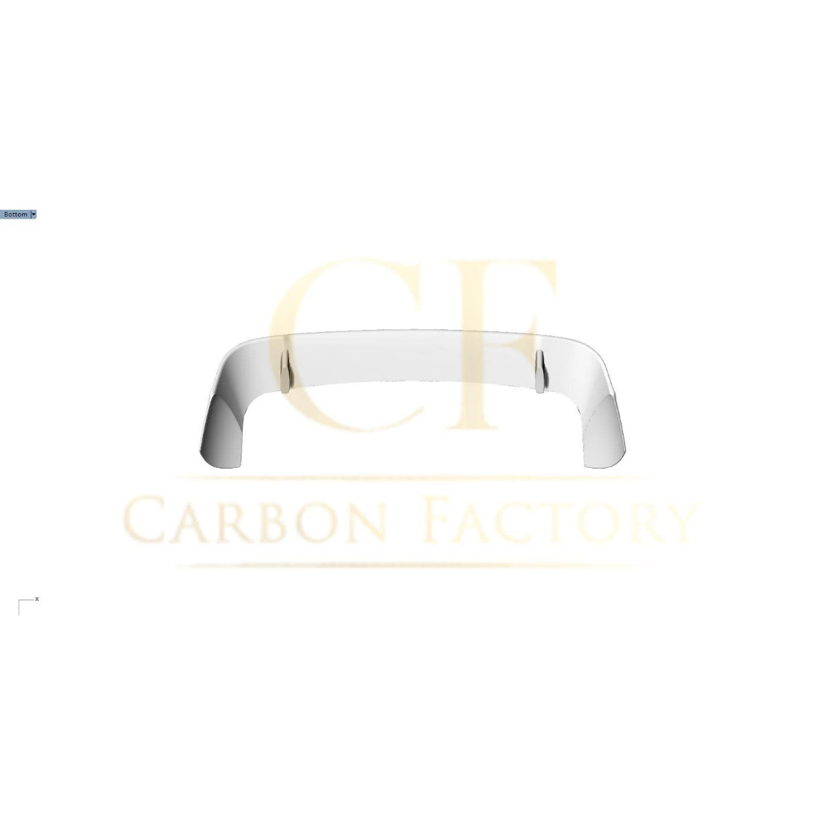 Carbon Fibre Roof Spoiler for Mercedes Benz W292 GLE SUV 20-Present - Carbon Factory