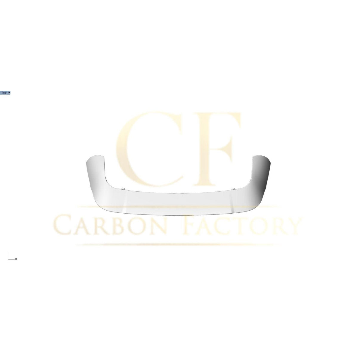 Carbon Fibre Roof Spoiler for Mercedes Benz W292 GLE SUV 20-Present - Carbon Factory