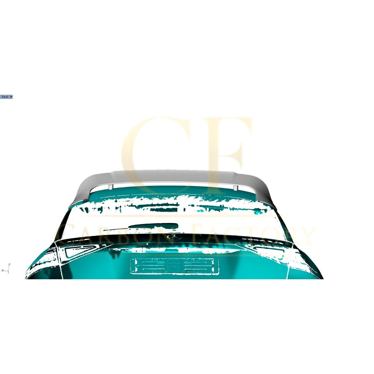 Carbon Fibre Roof Spoiler for Mercedes Benz W292 GLE SUV 20-Present - Carbon Factory