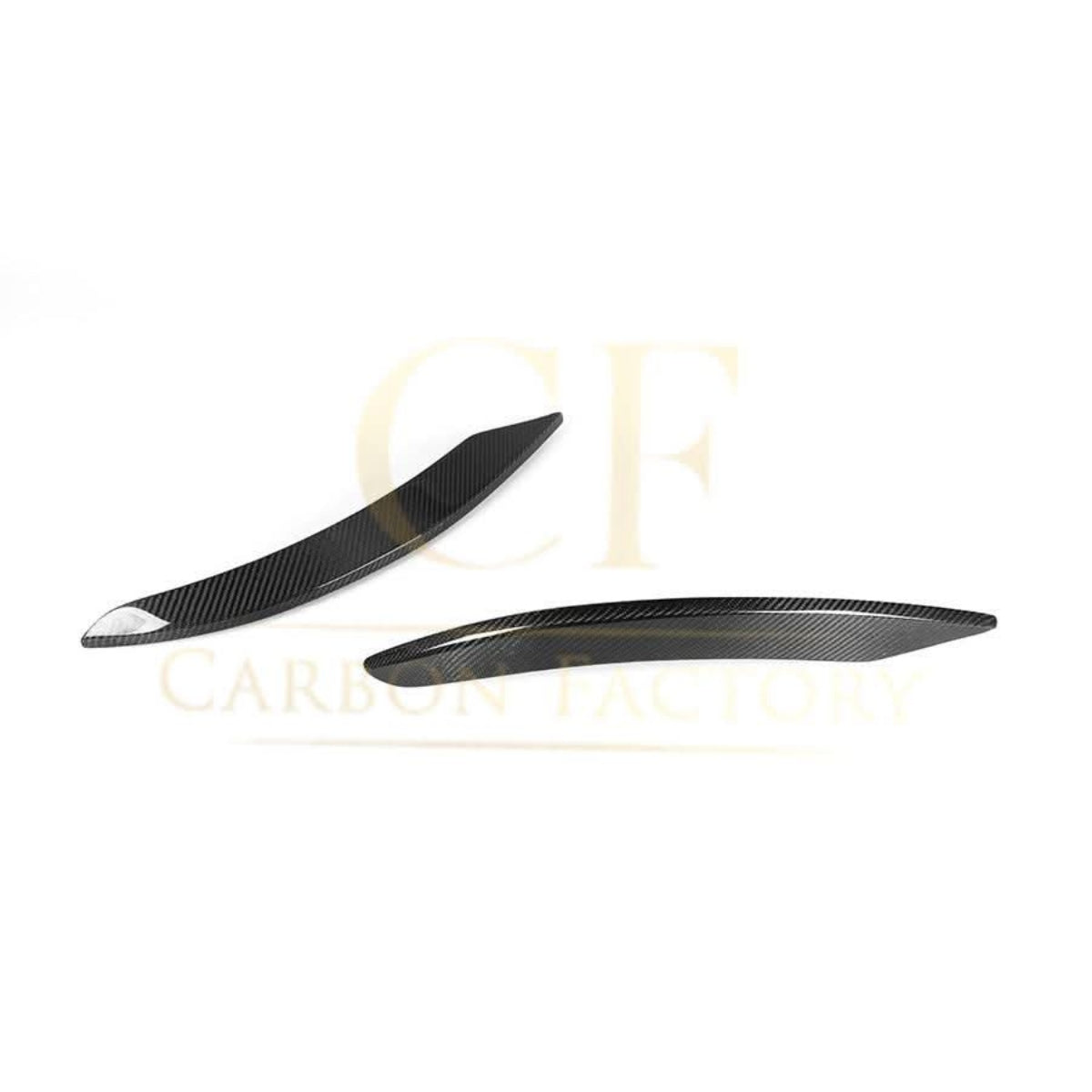 Carbon Fibre Front Side Grille Trims for Mercedes W117 CLA 13-19 - Carbon Factory
