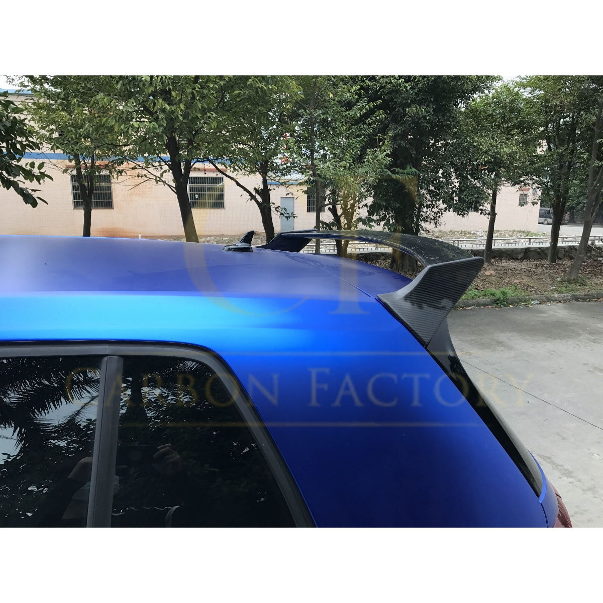 J Style Carbon Fibre Roof Spoiler for VW Golf MK7 14-20 - Carbon Factory