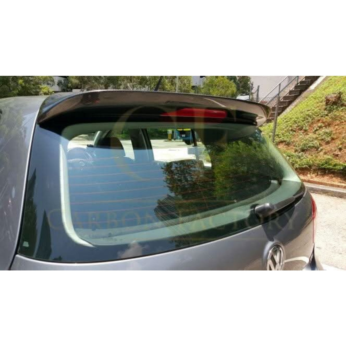 AB Style Carbon Fibre Roof Spoiler for VW Golf MK5 04-09 - Carbon Factory