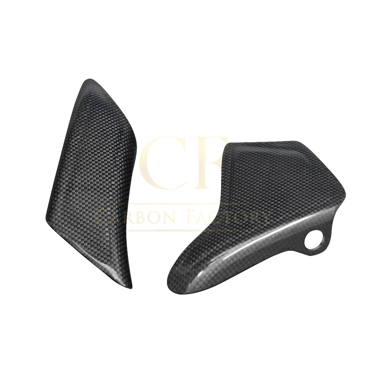 Pre-preg Carbon Fibre Swingarm Guard Covers for Yamaha R6 2008-2015 - Carbon Factory
