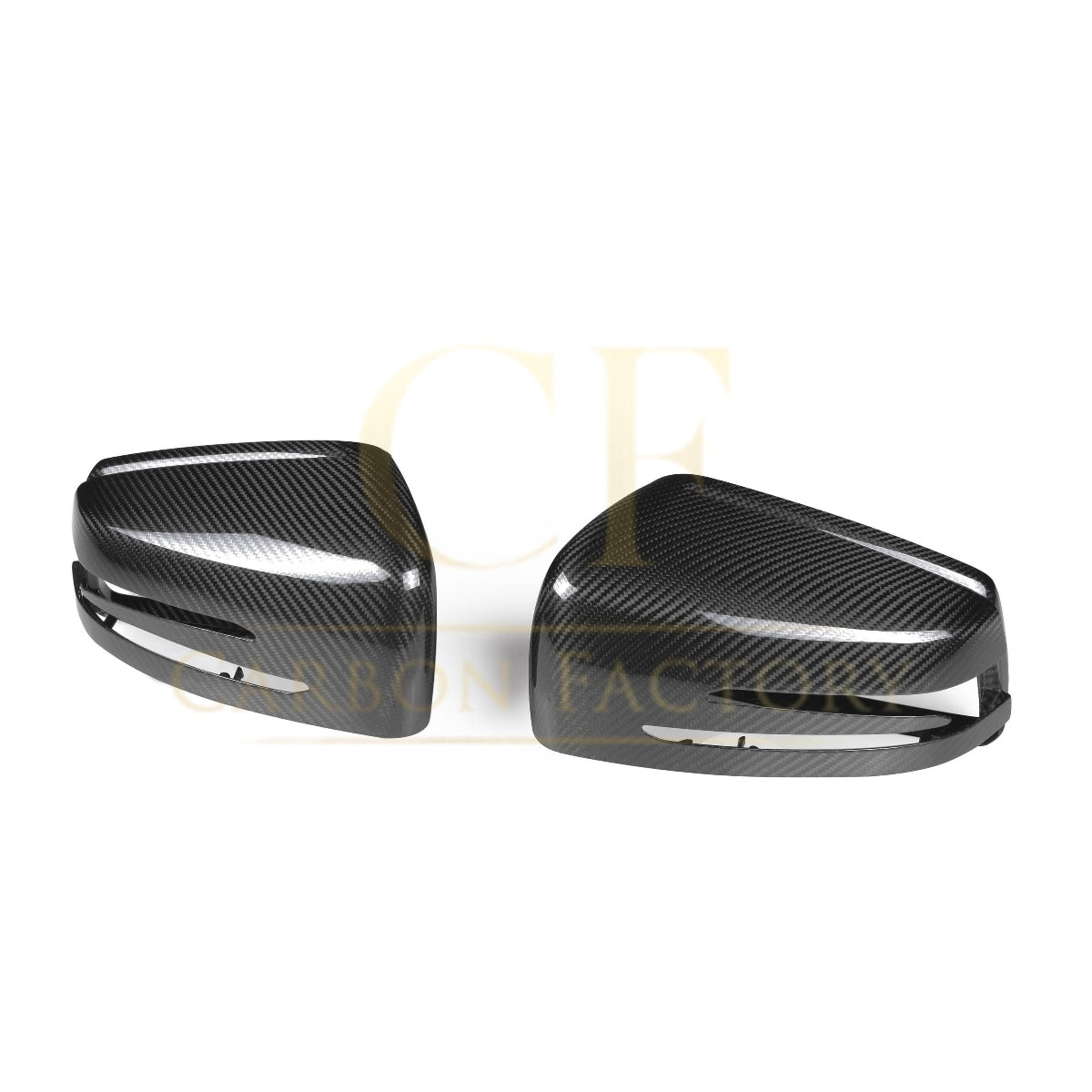OEM Style Pre-Preg Carbon Fibre Replacement Mirror Covers for Mercedes Benz Universal - Carbon Factory